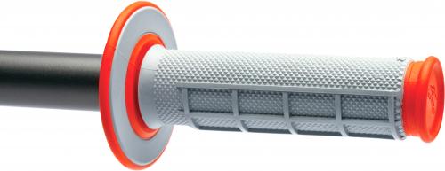 RENTHAL GRIPS G155 DUAL LAYER-ORG DIAMOND/WAFFLE
