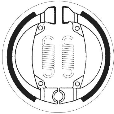 SBS 2193 BRAKE SHOES