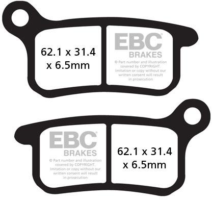 EBC FA 357TT EBC DISC PADS