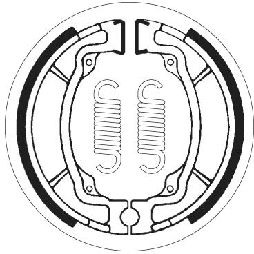 SBS 2015 BRAKE SHOES