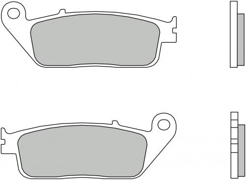 BREMBO 07074CC BRAKE PADS ORGANIC
