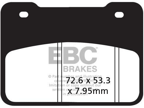 EBC SFA 627 EBC SCOOTER PADS