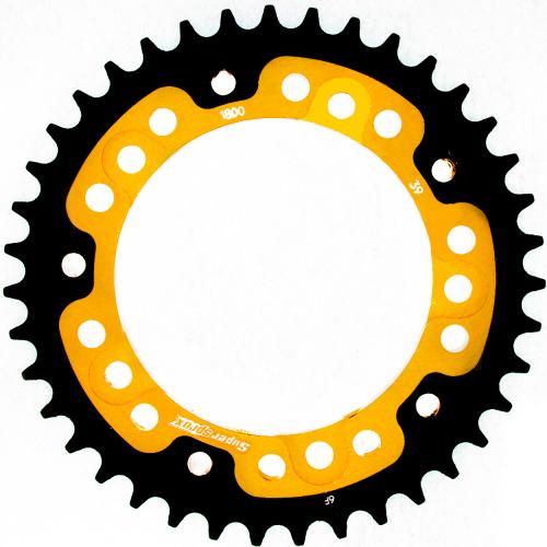 SUPERSPROX SUPERSPROX REAR STEALTH 39T, GOLD, 530 SU6180039G