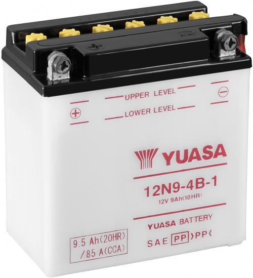 YUASA 12N9-4B-1 YUASA BATTERY & ACID PACK