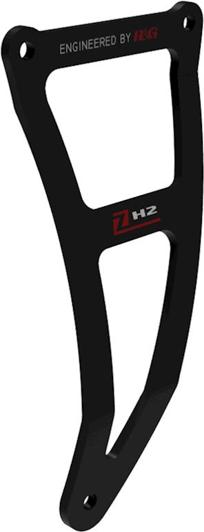 R&G EXHAUST HANGER, BLACK-RED + BLANKING PLATE 41375166