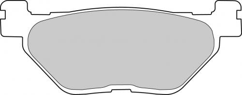 FERODO FDB2126EF BRAKE PADS ORGANIC