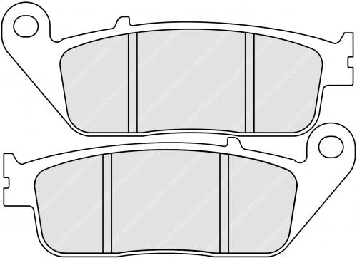 FERODO FDB570P BRAKE PADS ORGANIC