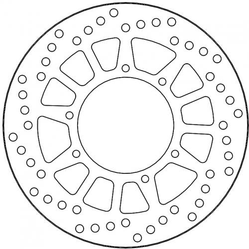 MOTO MASTER VINTAGE FRONT DISC 6206110824