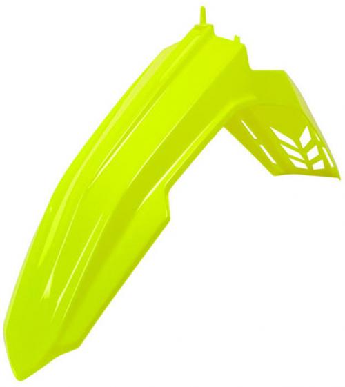 RTECH VENTED FRONT FENDER SUZUKI NEON YELLOW