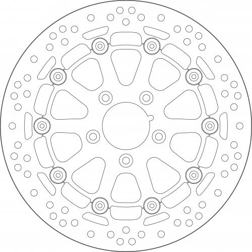 SBS UPGRADE BRAKE DISC 6143