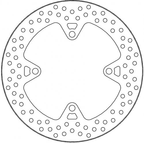 MOTO MASTER 110679, HALO FIXED DISC 250