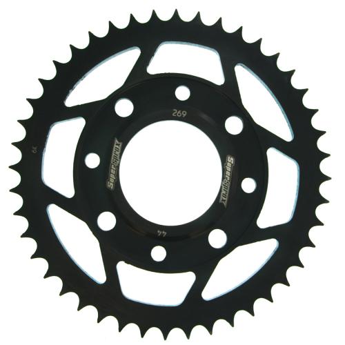 SUPERSPROX SUPERSPROX REAR STEEL 44T, BLACK SU426944B