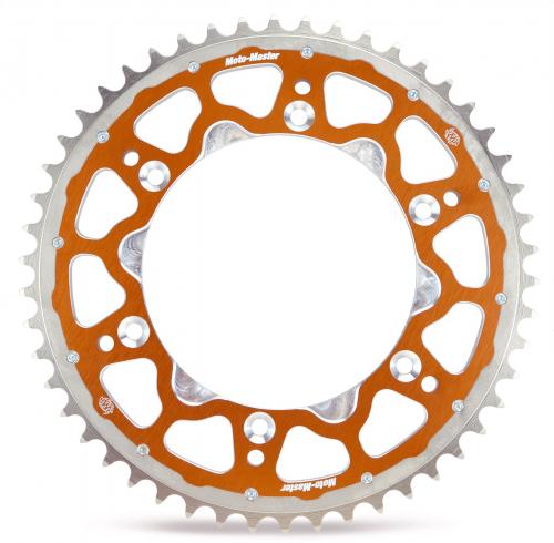 MOTO MASTER REAR FUSION 45T, ORANGE, 520 37620303545