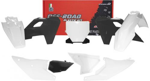 RTECH PLASTIC KIT 7 PCS WHITE-BLACK