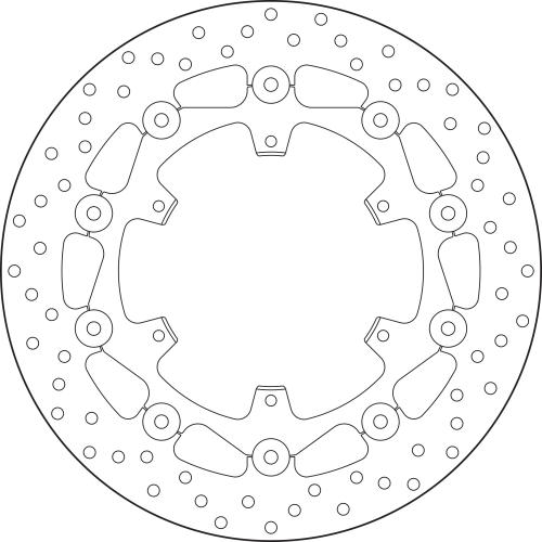 BREMBO BRAKE DISC, 78B40887