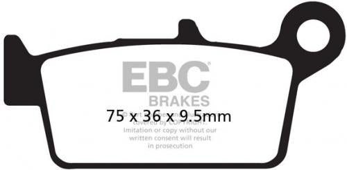 EBC SFA 131/3HH EBC SCOOTER DISC PADS