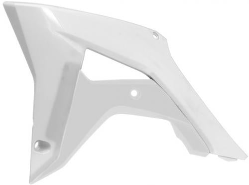 RTECH RADIATOR SCOOPS HONDA WHITE 566210262