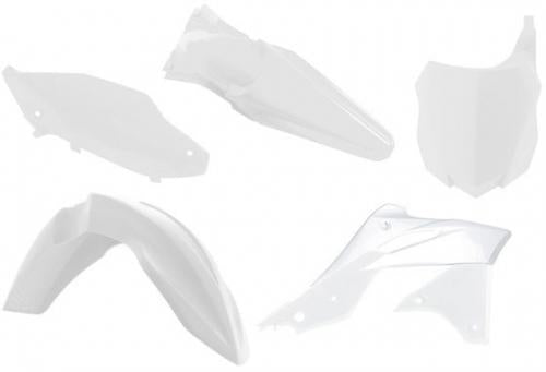 RTECH PLASTICS KIT 5 PCS KAWASAKI WHITE 563225570