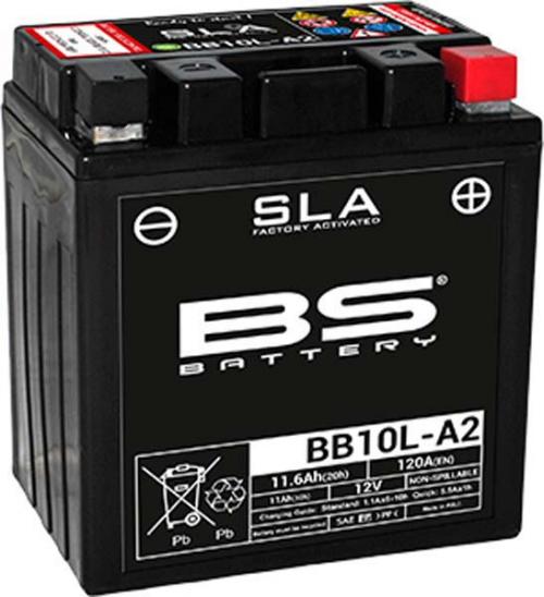 BS BATTERY BB10L-A2/B2 YB10L-A2/B2 SLA FACTORY ACTIVATED BS B
