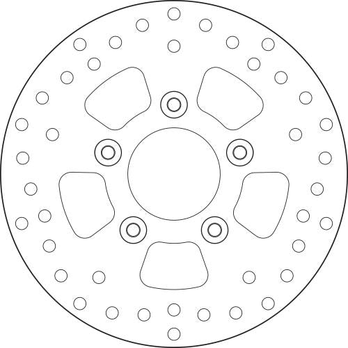 BREMBO BRAKE DISC, 68B407J4
