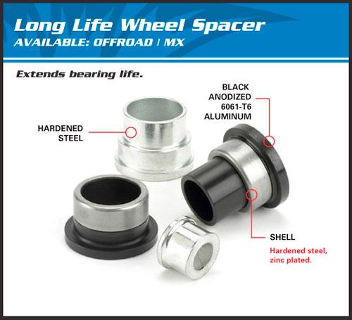 ALL BALLS WHEEL SPACER KIT 11-1069