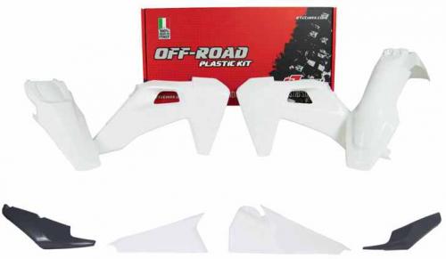 RTECH PLASTICS KIT 5 PC HSQ WHITE / GREY (OE)