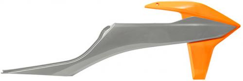 RTECH RADIATOR SCOOPS GREY 2021/K ORANGE