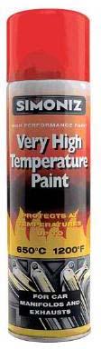 MISCELLANEOUS CHEMICALS SIMONIZ VHT RED PAINT 500ML AEROSOL