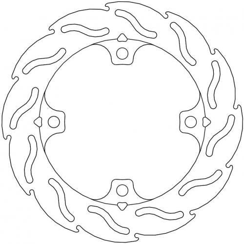 MOTO MASTER 110414, FLAME FIXED DISC 220