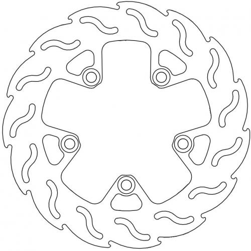 MOTO MASTER 110306, FLAME FIXED DISC 250