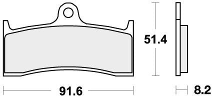 SBS 676HS BRAKE PADS SINTER