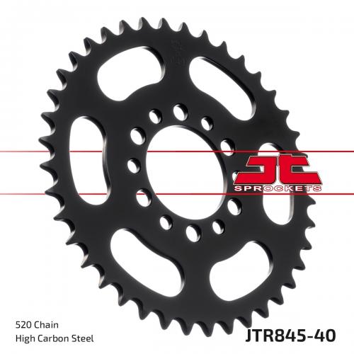 JT SPROCKETS REAR STEEL 40T, 520 JTR084540