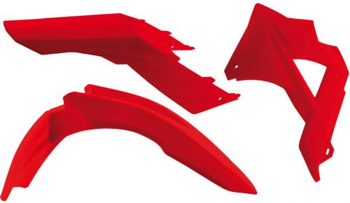 RTECH PLASTICS KIT 3 PCS GAS-GAS RED