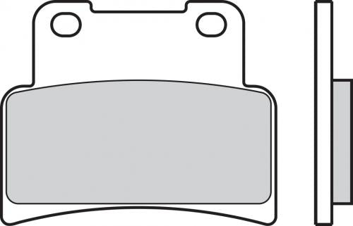 BREMBO 07100CC BRAKE PADS ORGANIC