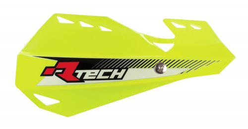 RTECH DUAL HANDGUARDS-MOUNTING KIT NEON YELLOW