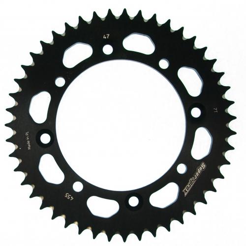 SUPERSPROX SUPERSPROX REAR ALU 47T, BLACK, 420 SU245547B