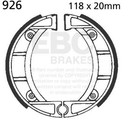 EBC 926 EBC BRAKE SHOES