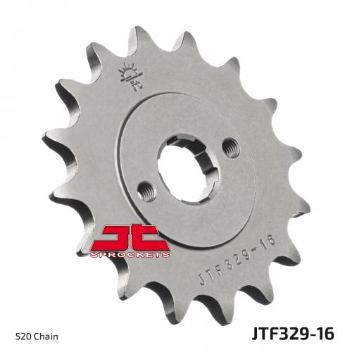 JT SPROCKETS FRONT STEEL 16T, 520 JTF032916