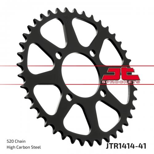 JT SPROCKETS REAR STEEL 41T, 520 JTR141441