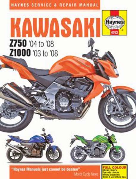 HAYNES MANUALS HAYNES 4762 KAWASAKI SERVICE & REPAIR MANUAL