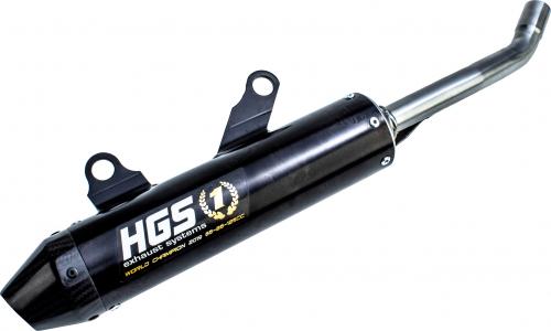 HGS SILENCER ALU BLACK CARB. END CAP HGKT2013142