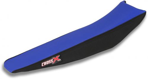 CROSS X SEAT COVER ADV. ONE COLOR BLUE BLACK
