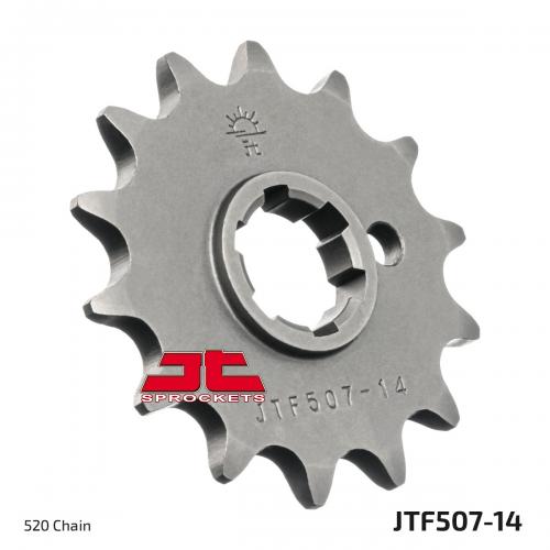 JT SPROCKETS FRONT STEEL 14T, 520 JTF050714