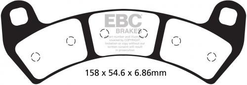 EBC FA 680R EBC DISC PADS