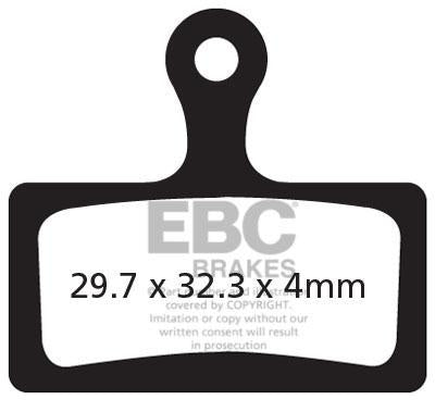 EBC CFA614HH EBC GOLD SINTERED LONGLIFE MTB PADS