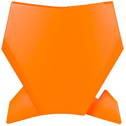 RTECH FRONT NUMBER PLATE K ORANGE 569801196