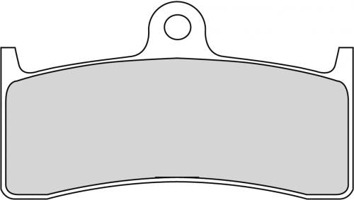 FERODO FDB2036P BRAKE PADS ORGANIC
