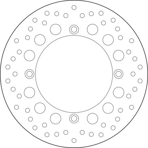 BREMBO BRAKE DISC, 68B407C7