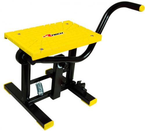 RTECH LIFT BIKE STAND CROSS YELLOW