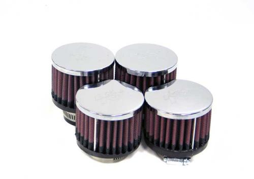 K&N UNIVERSAL FILTER CHROME RC-0884